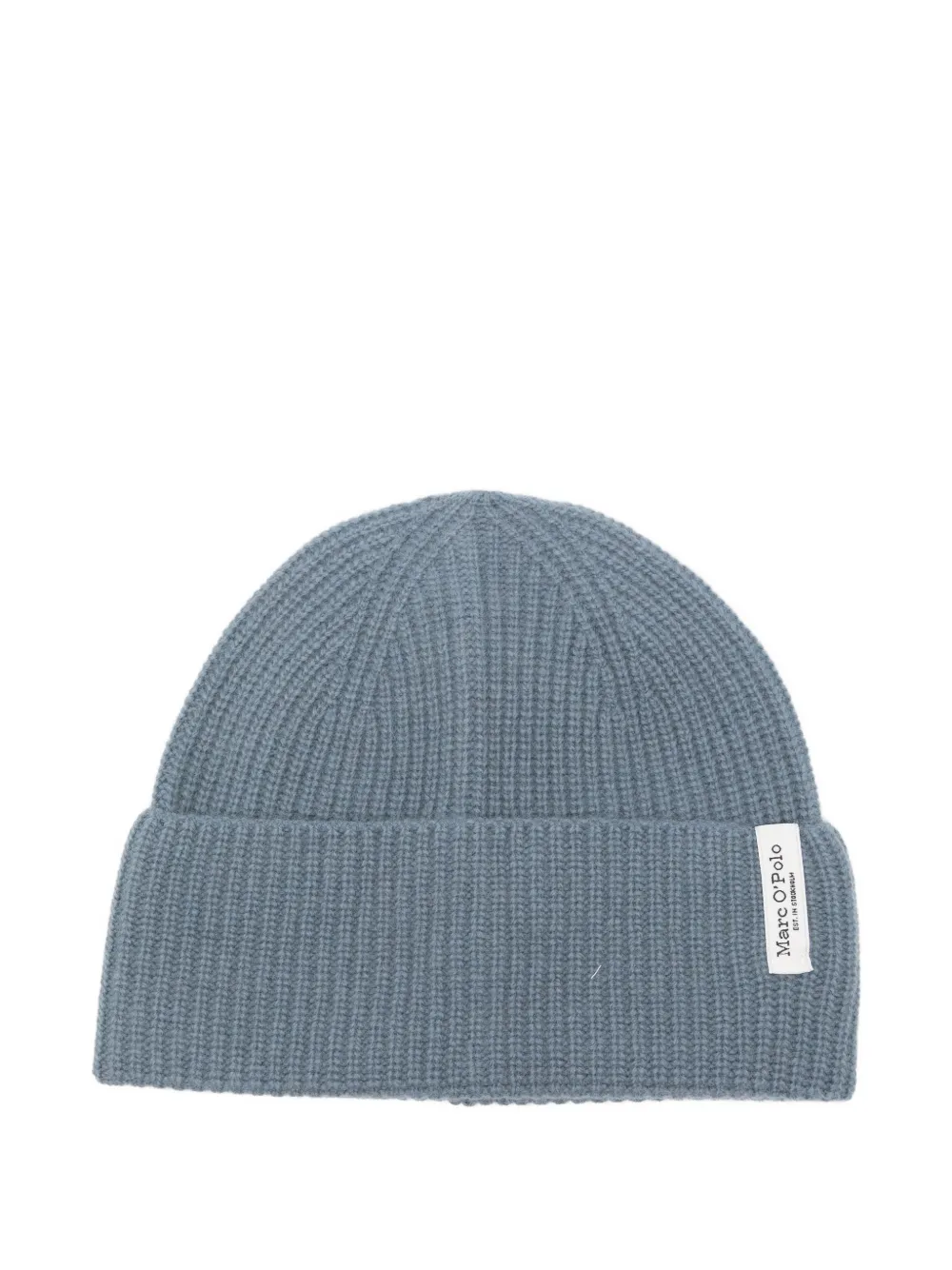 Marc O'Polo ribbed beanies - Blu