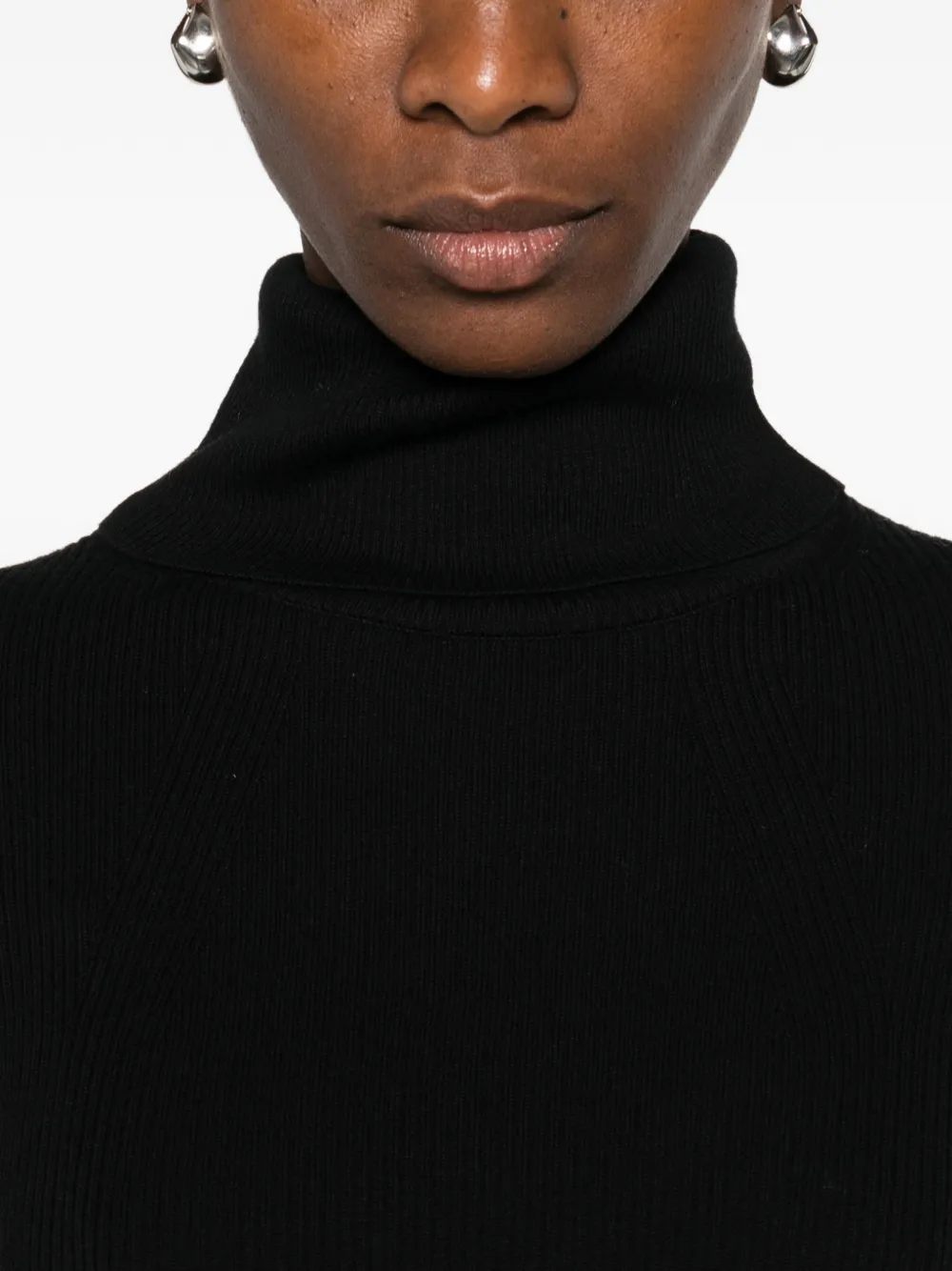 Marc O'polo Roll-neck Sweater In Black
