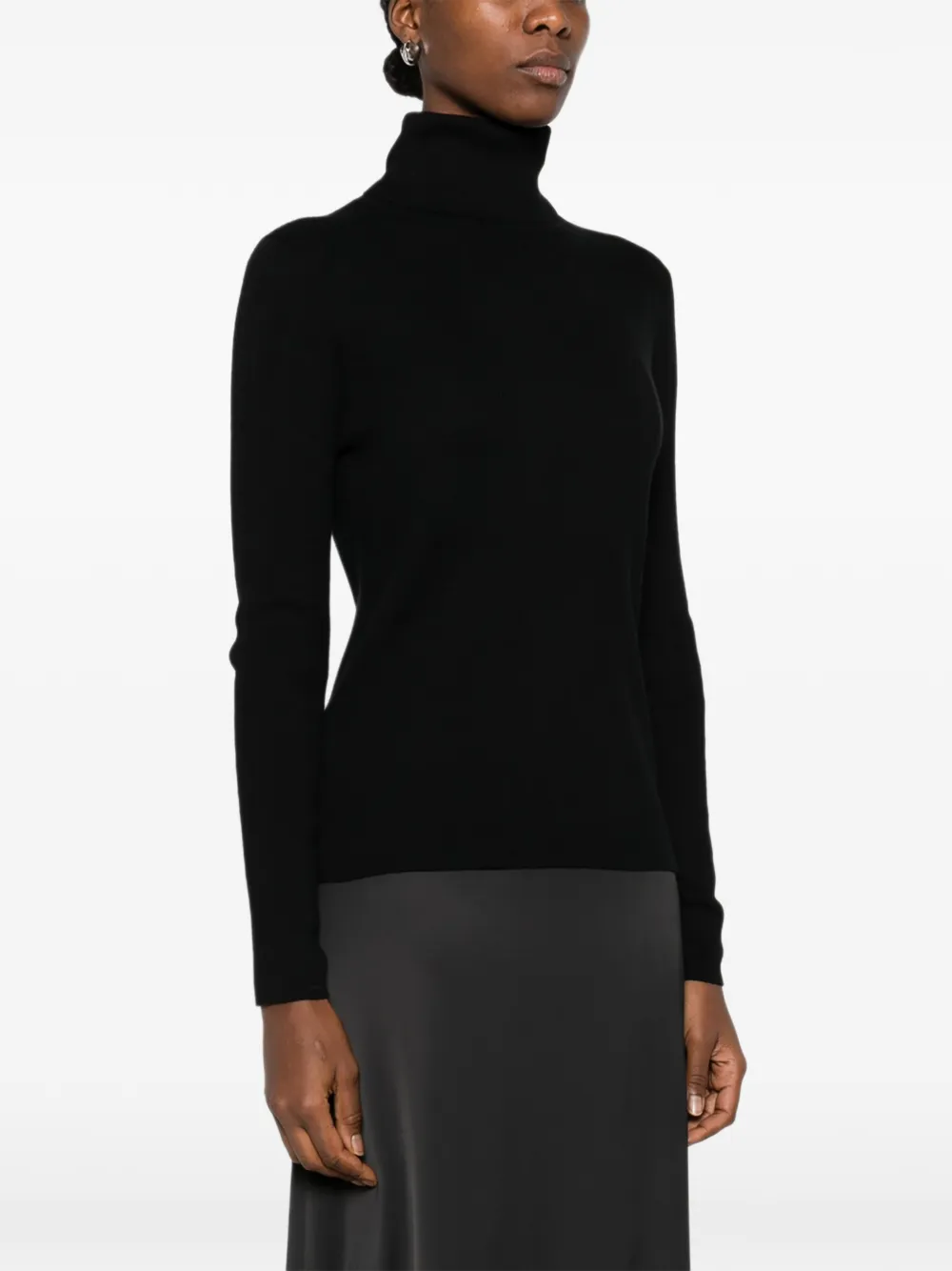 Marc O'polo Roll-neck Sweater In Black