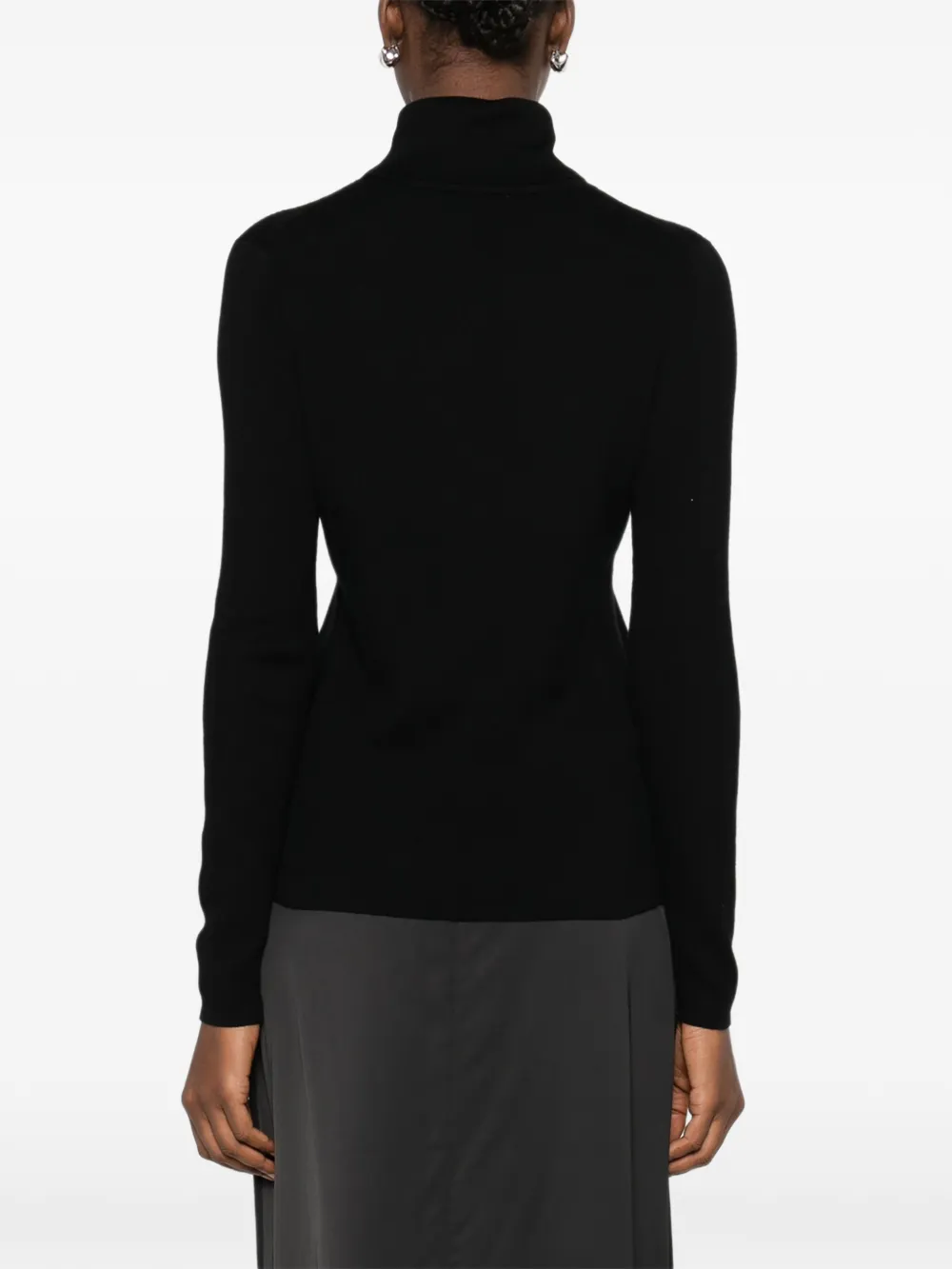 Marc O'polo Roll-neck Sweater In Black