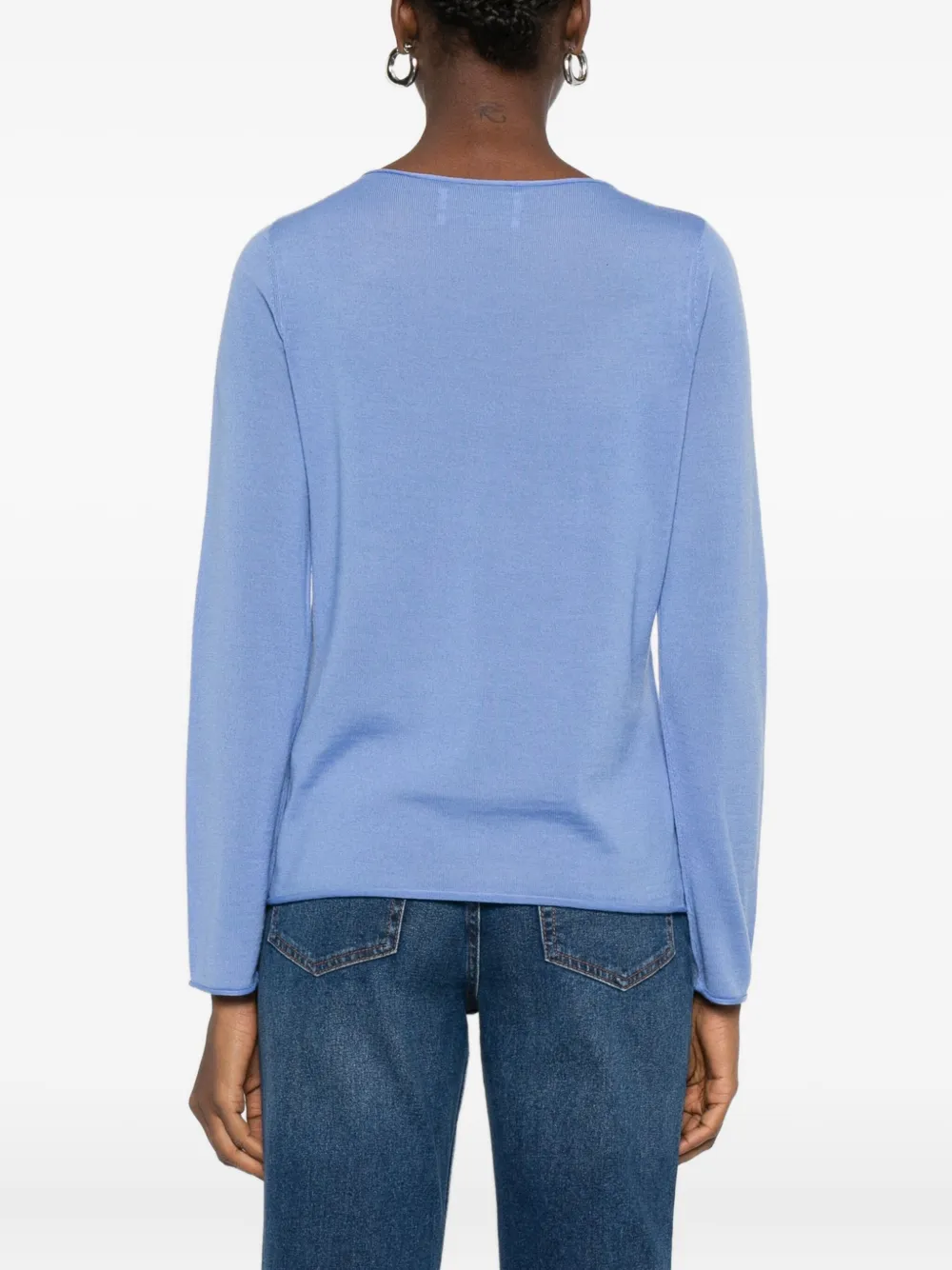 Marc O'Polo Top met lange mouwen Blauw