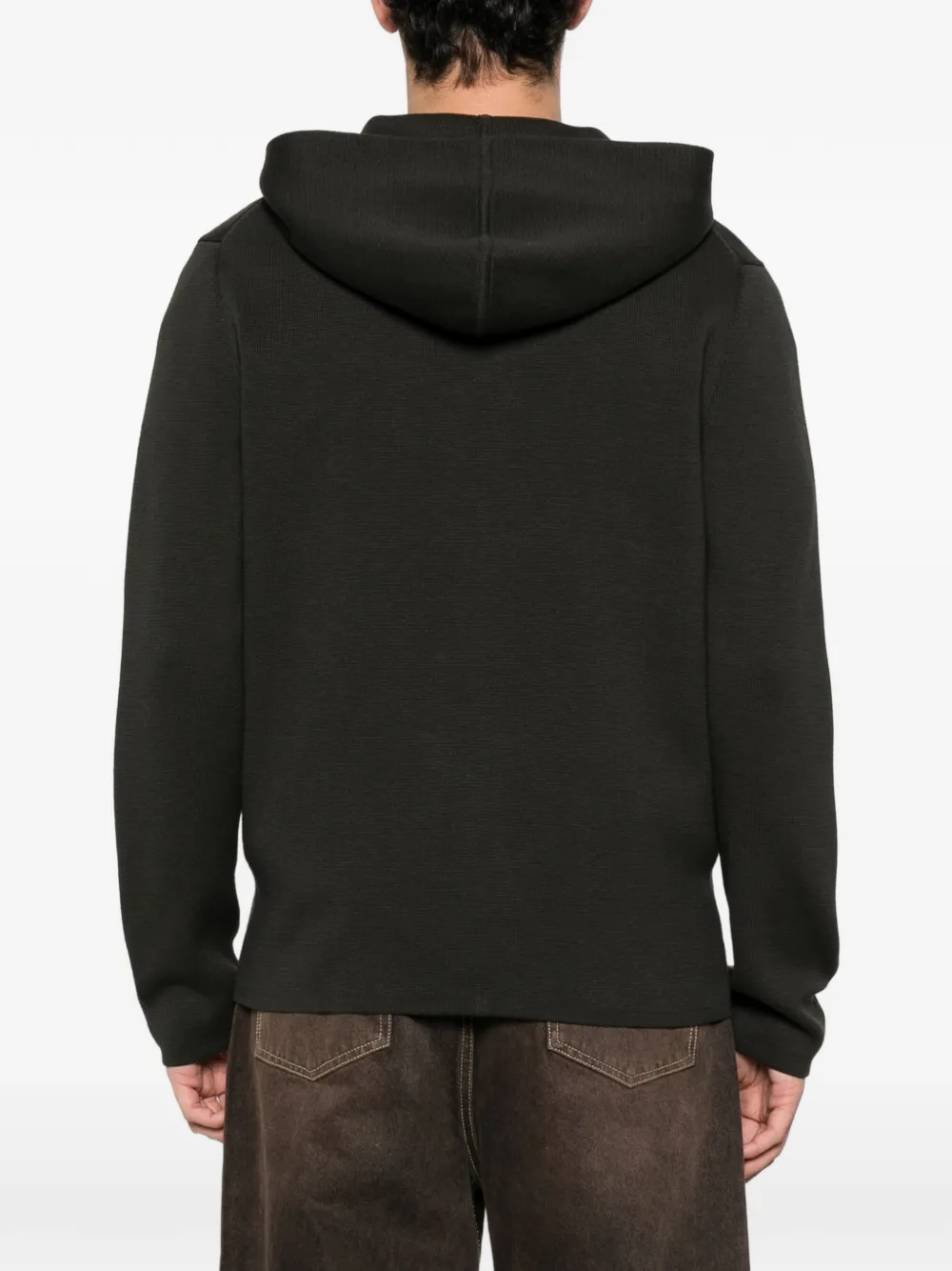 Marc O'Polo Hoodie met rits Groen