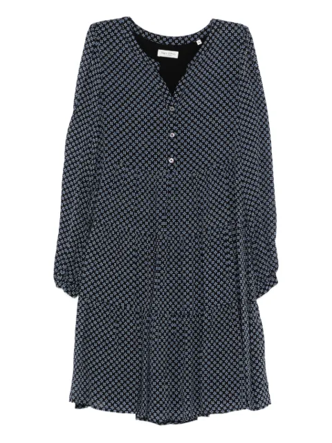 Marc O'Polo button geometric mini dress
