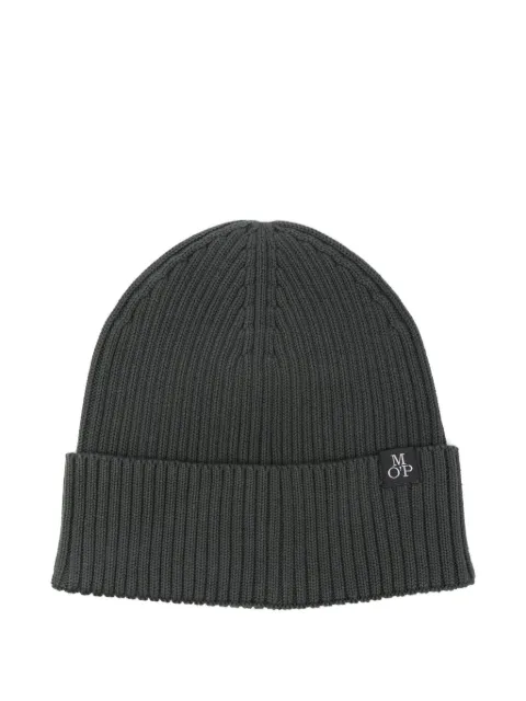 Marc O'Polo ribbed logo cap