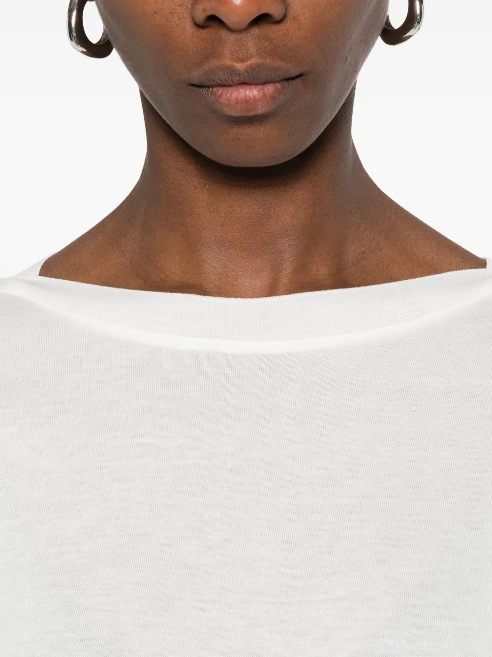 Marc O'Polo Fijngebreide top Wit