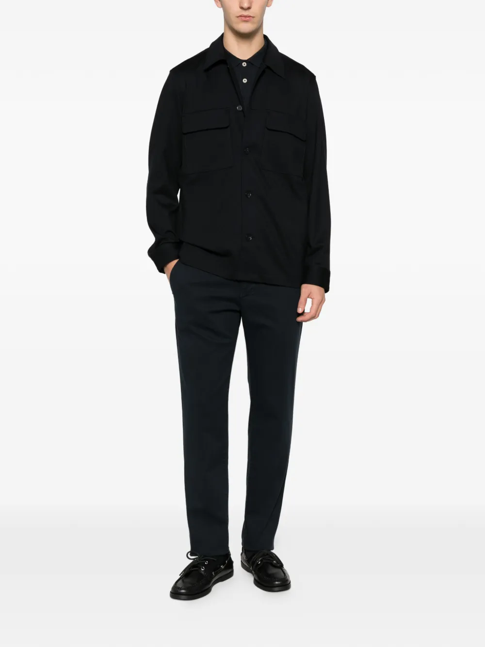 Marc O'Polo buttoned pocket overshirt | Shirt Jackets | Image 2