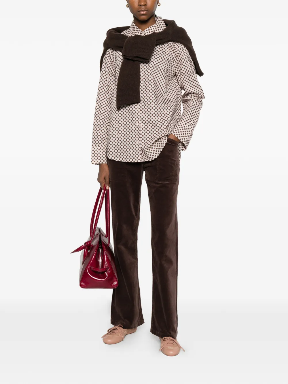 Marc O'polo Patterned Shirt In Neutral