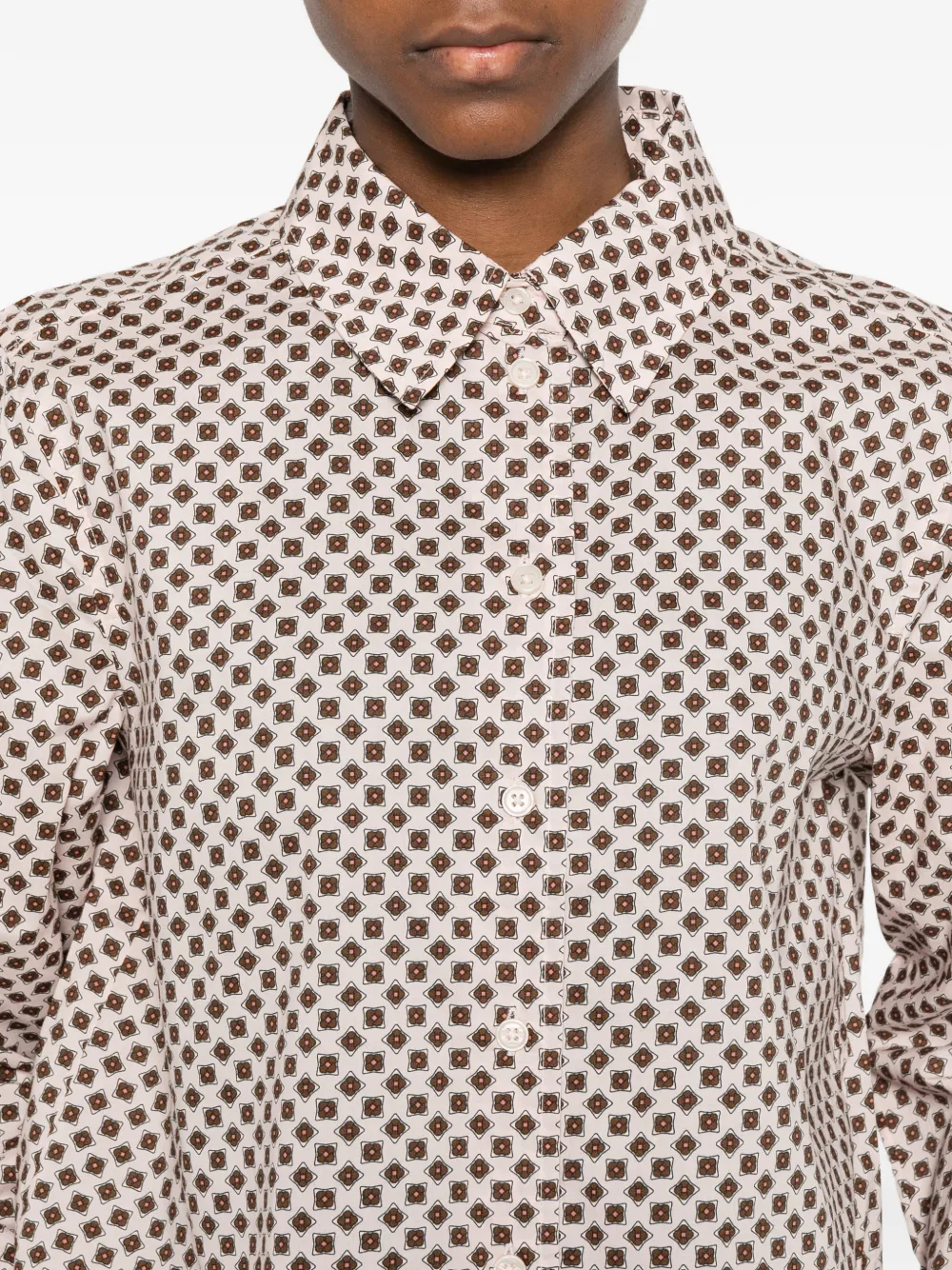 Marc O'polo Patterned Shirt In Neutral