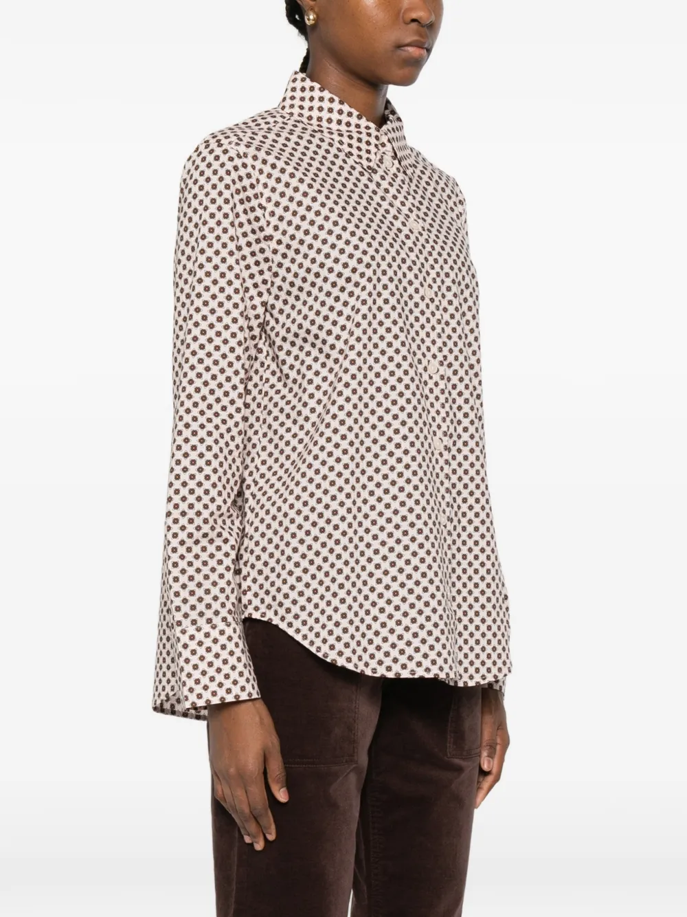 Marc O'polo Patterned Shirt In Neutral
