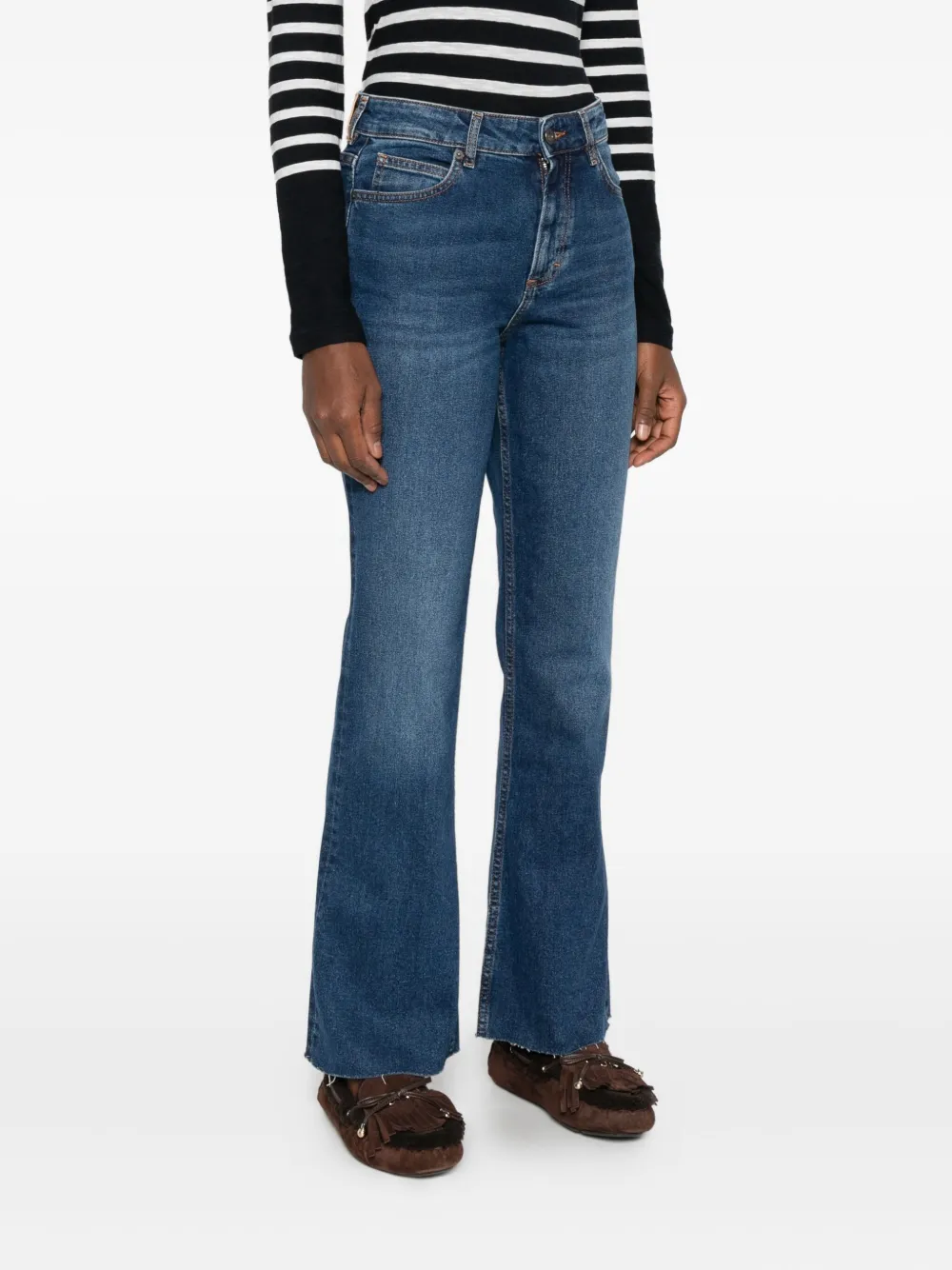 Marc O'polo Kiruna Flared Jeans In Blue