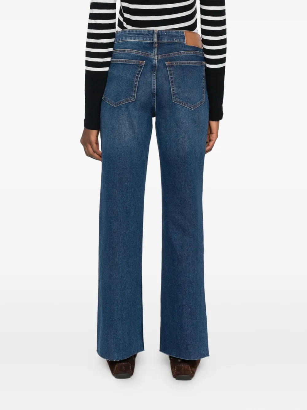 Marc O'polo Kiruna Flared Jeans In Blue