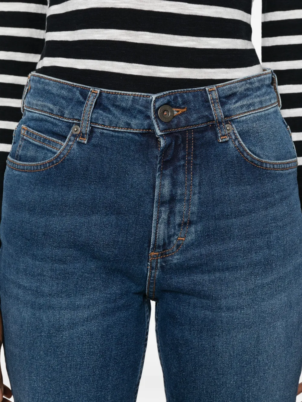 Marc O'polo Kiruna Flared Jeans In Blue