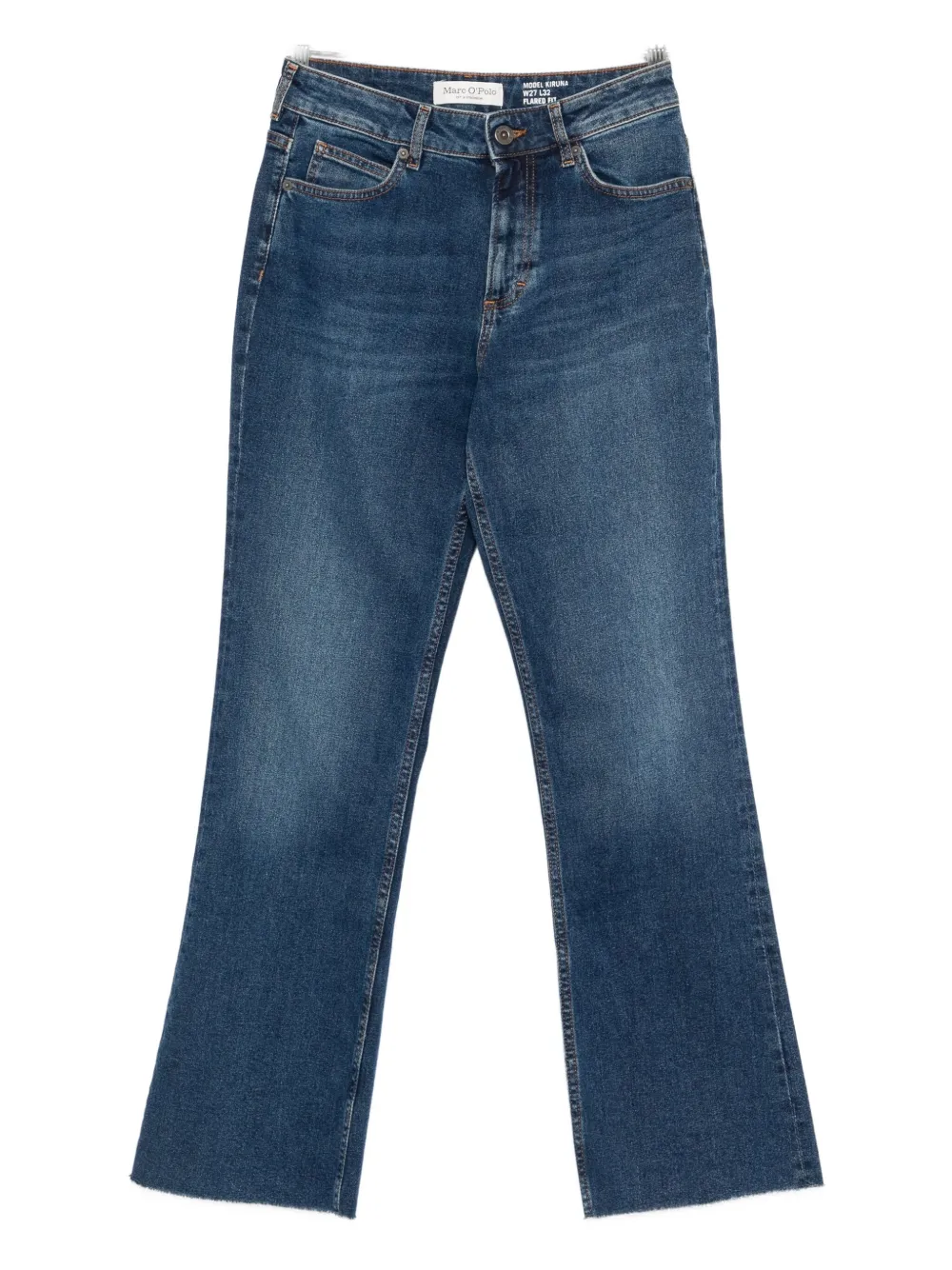 Marc O'polo Kiruna Flared Jeans In Blue