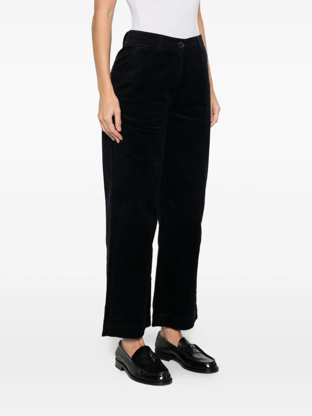 Marc O'Polo Ribfluwelen broek Blauw
