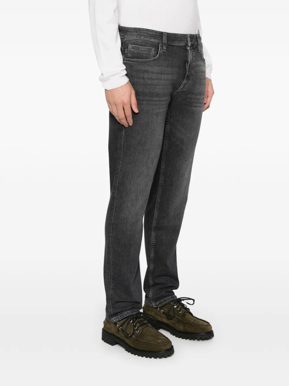  Marc O'polo Jean Kemi à Coupe Cinq Poches - Gris 