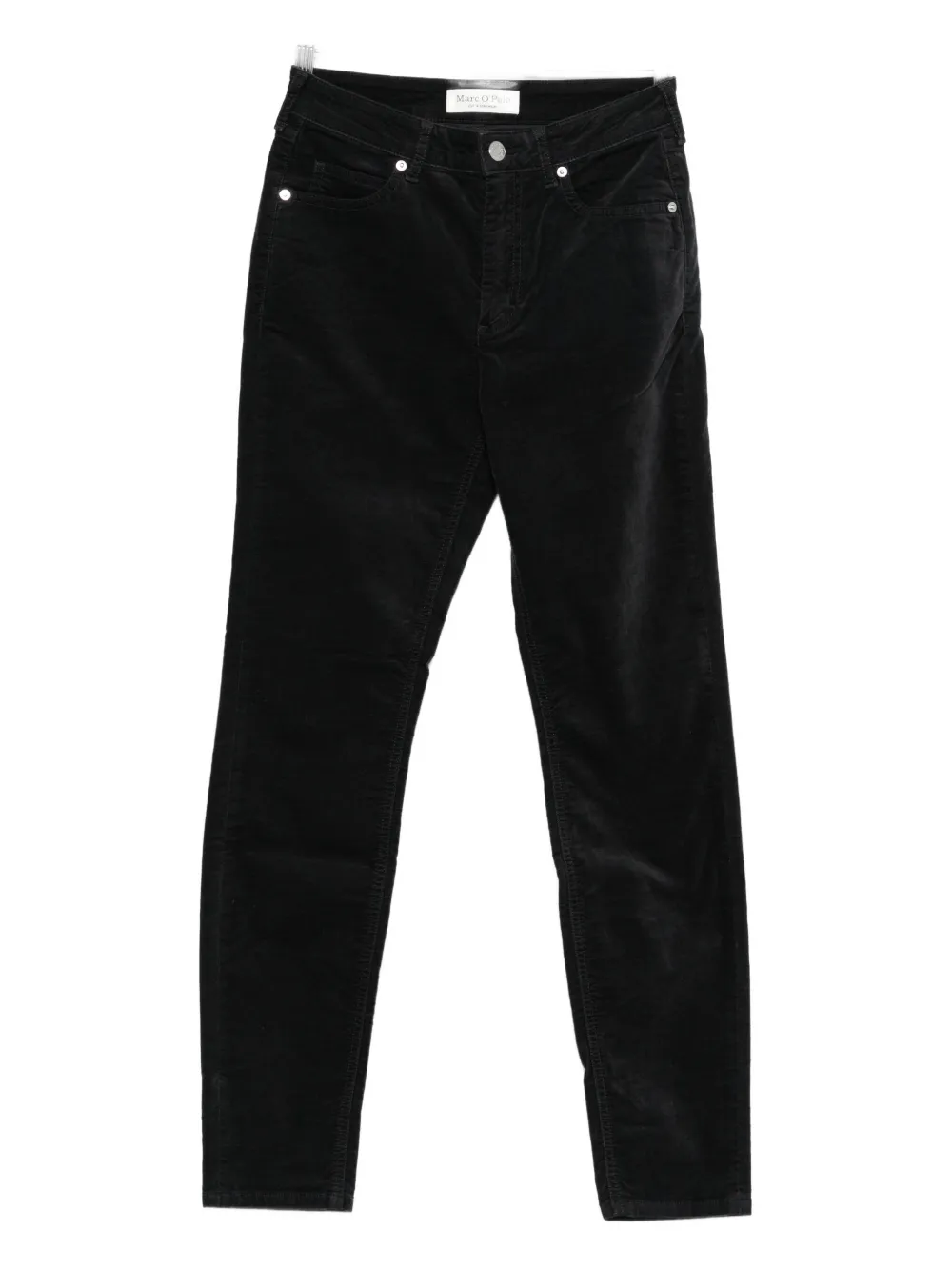 Marc O'Polo slim-leg trousers - Nero