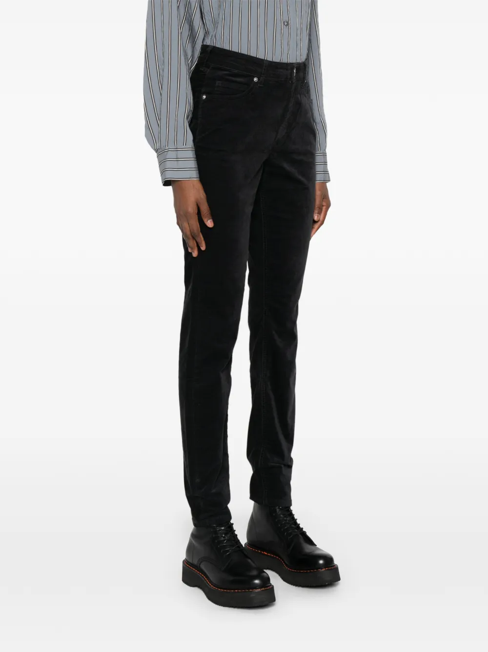  Marc O'polo Slim-leg Trousers - Black 