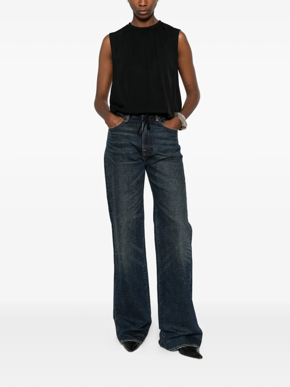 Marc O'Polo top con cordones | Chalecos y camisetas | Image 2