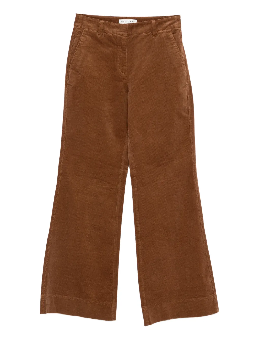 Marc O'Polo corduroy-texture flared trousers | 褐色 | Image 1