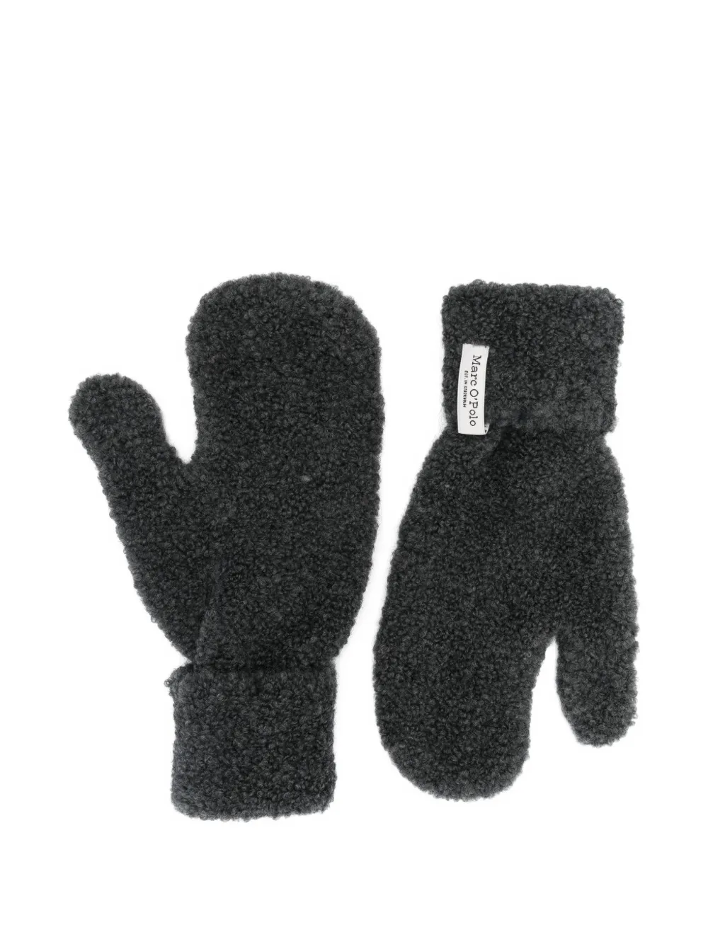 Marc O'Polo textured gloves | Grey | Image 1