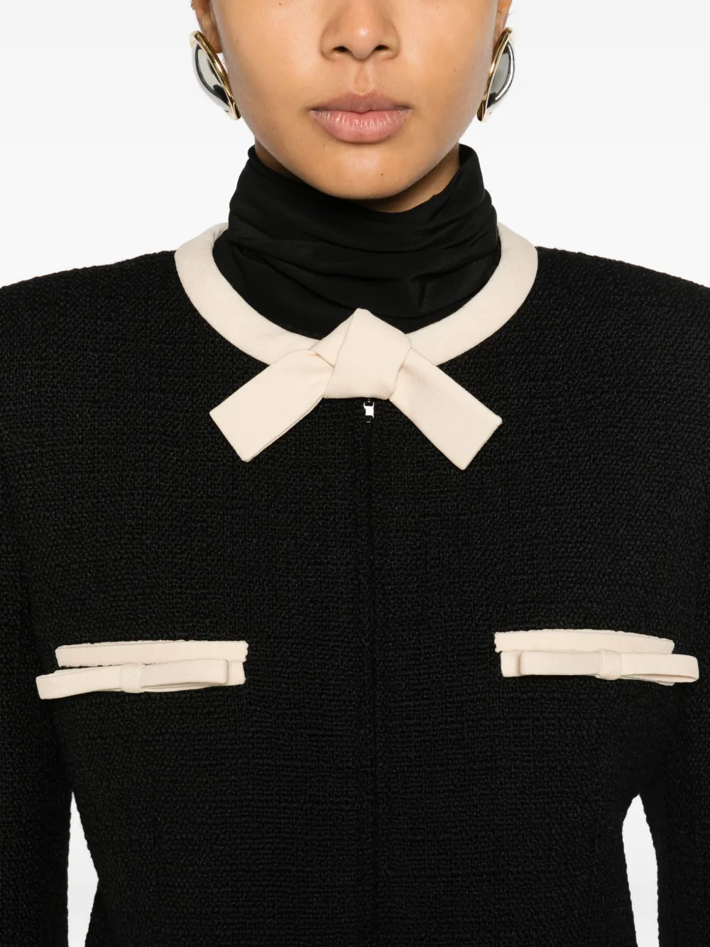 Valentino Garavani Jack met strik Zwart