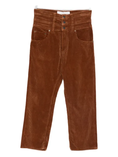 Ganryu Comme Des Garcons 2011 corduroy triple-waist trousers