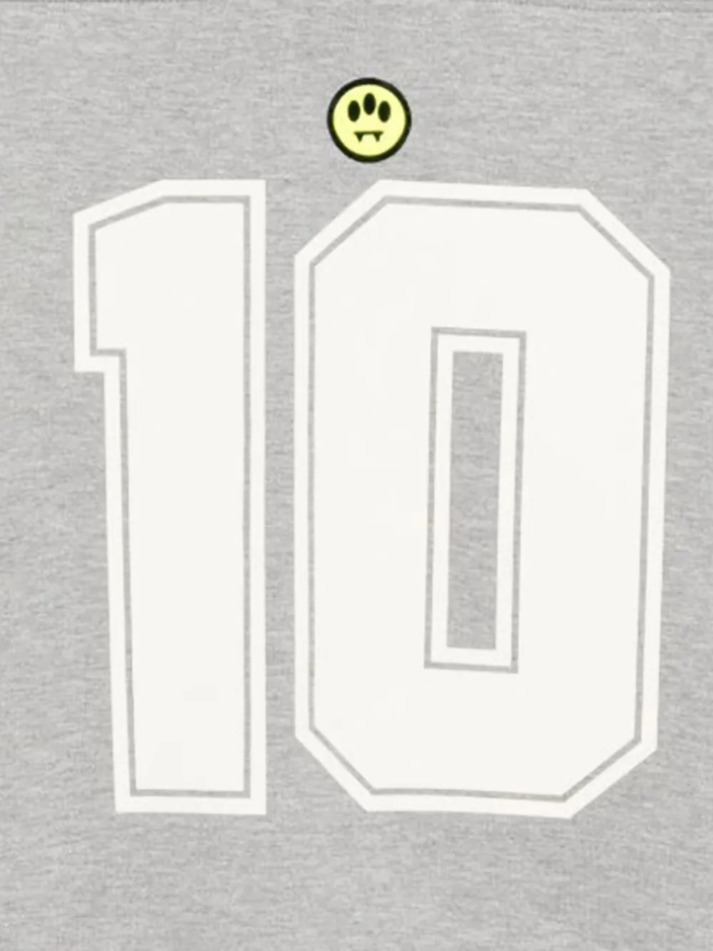 Barrow kids Hoodie met logopatch Grijs