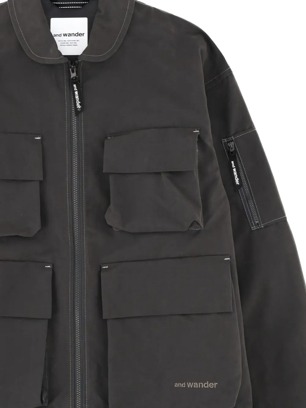 and Wander pocket zip jacket | Lightweight Jackets | Image 2