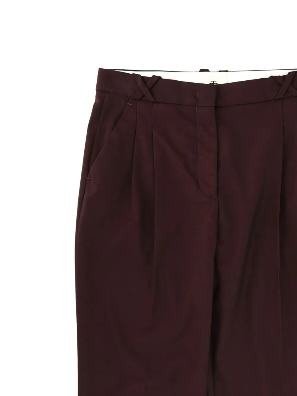 The Garment pleated trousers - Rood
