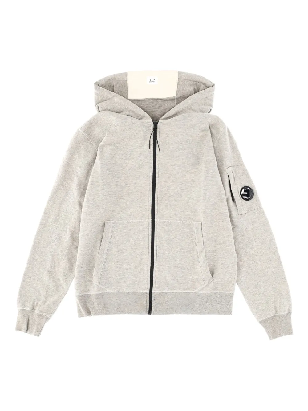 C.P. Company zip hooded sweatshirt | Grey | Image 1