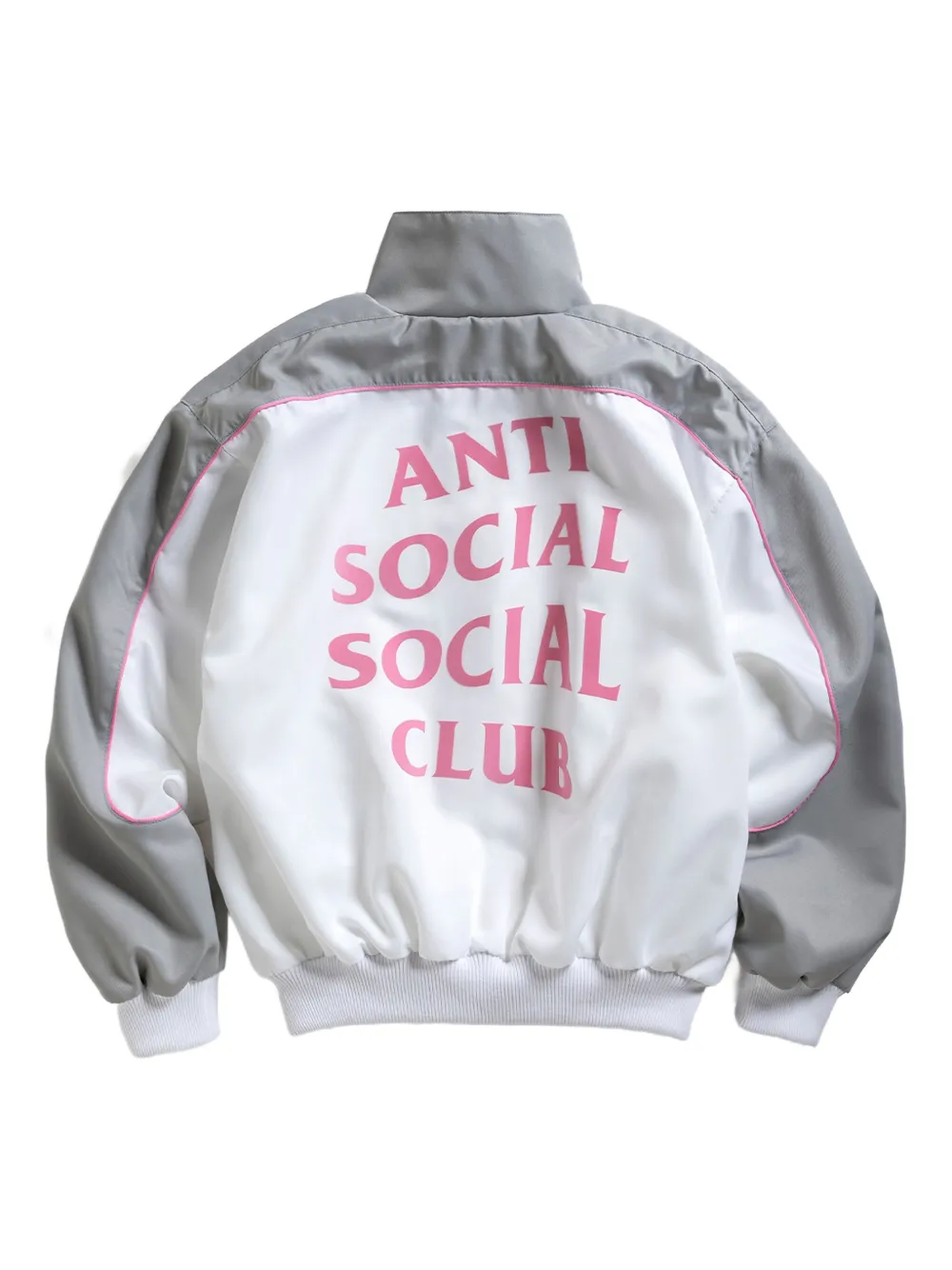 Anti Social Social Club Logo-print Track Jacket In White
