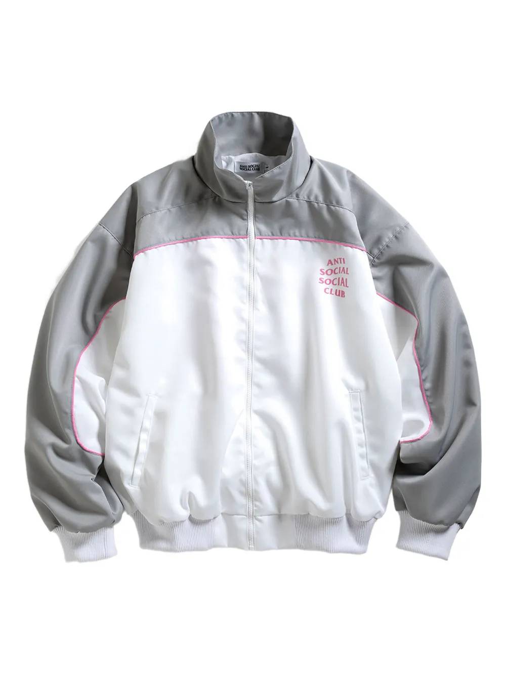 Anti Social Social Club Logo-print Track Jacket In White