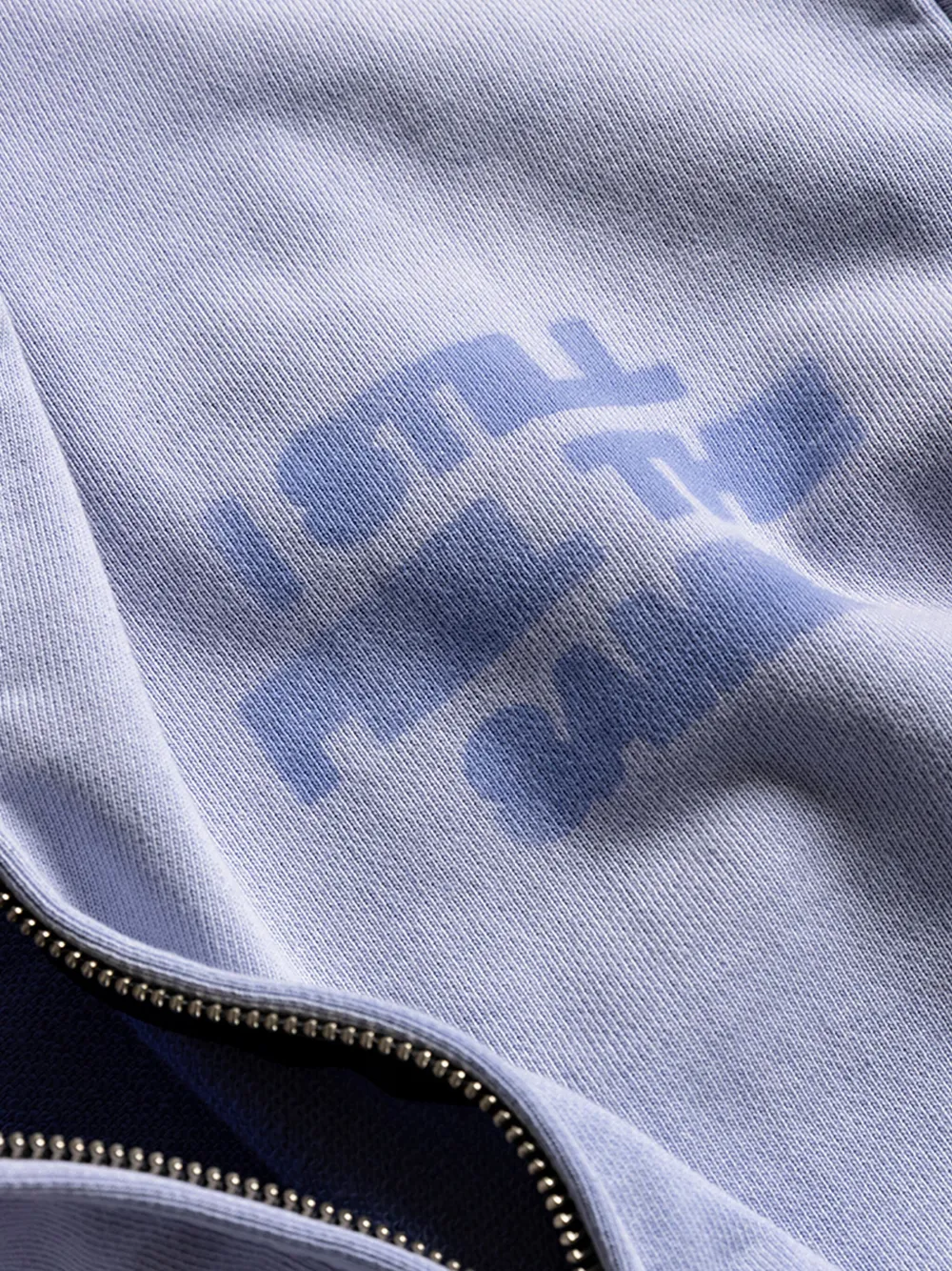 Anti Social Social Club Logo-print Hoodie In Blue