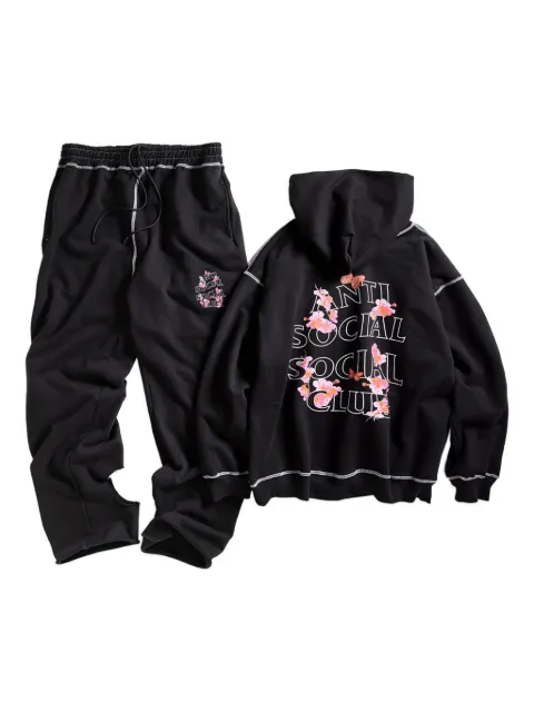 Anti Social Social Club contrast-stitch track pants