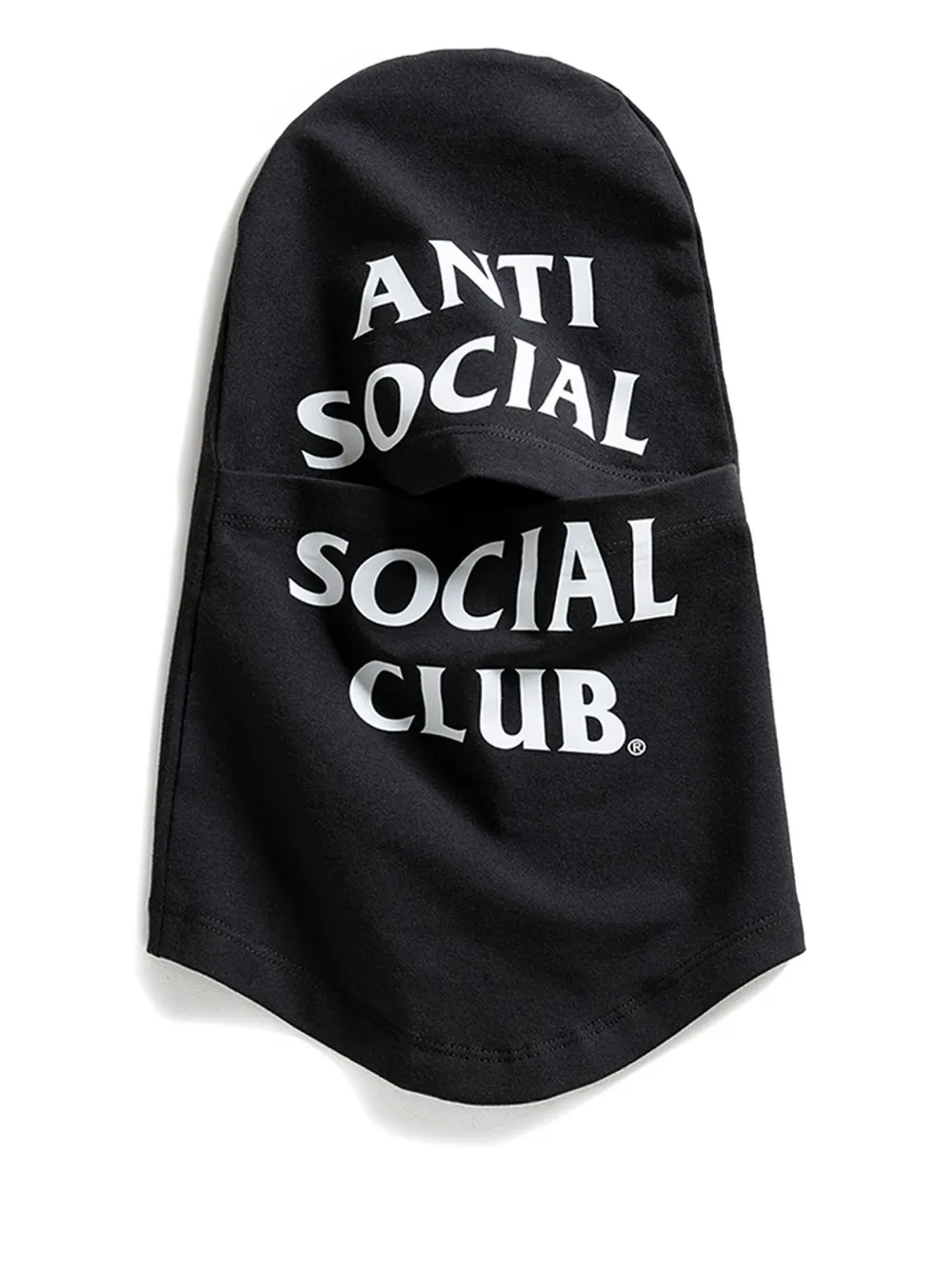 Anti Social Social Club Logo-print Balaclava In Black