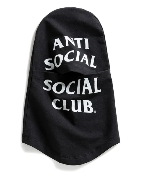 Anti Social Social Club logo-print balaclava 
