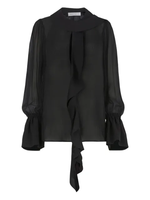 Nina Ricci lavalliere ruffled shirt