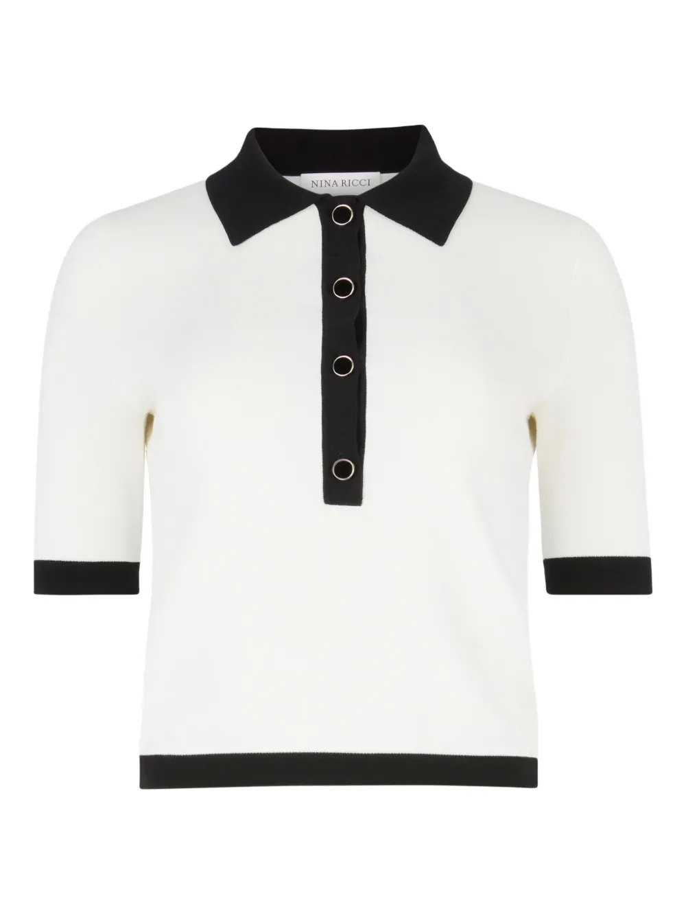 Nina Ricci Polo a maniche corte - Bianco
