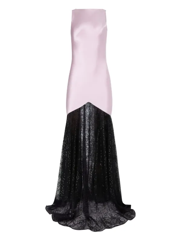 nina ricci lace dress Nina Ricci Long Lace Dress 34