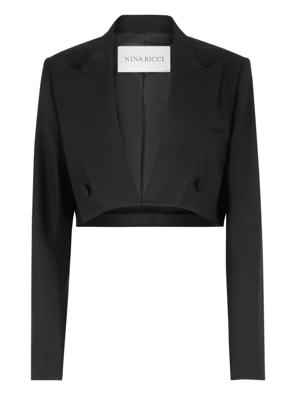 Nina Ricci Doppelreihiger Blazer - Schwarz