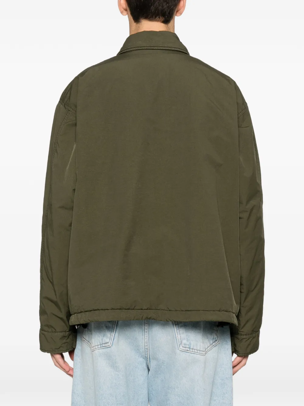 ASPESI Pollard shirtjack met knopen Groen