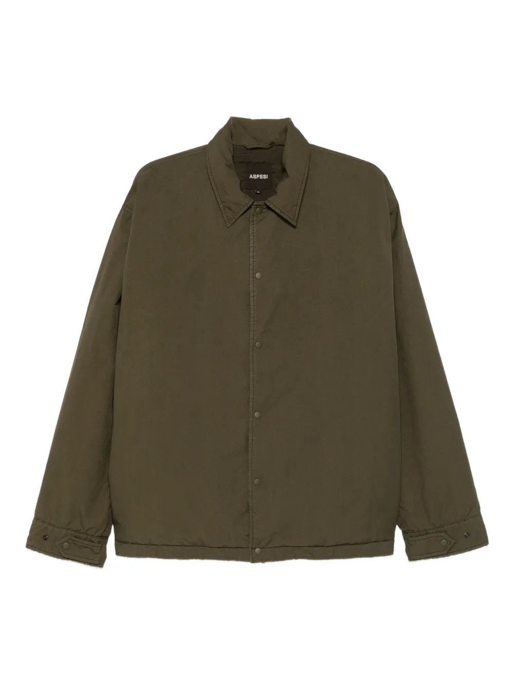 ASPESI Pollard buttoned overshirt | Green | Image 1