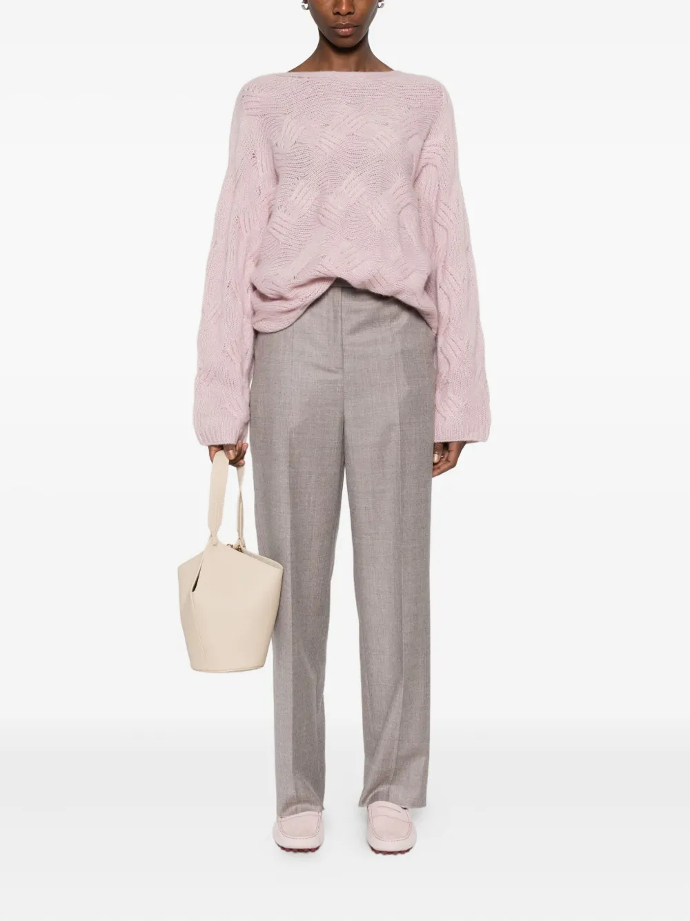 Agnona button trousers | Tapered Pants | Image 2