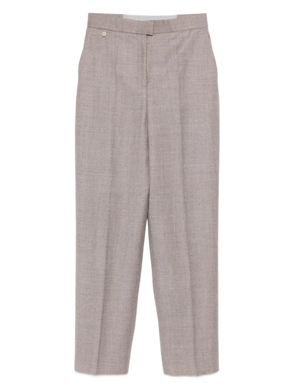 Agnona button trousers | Brown | Image 1