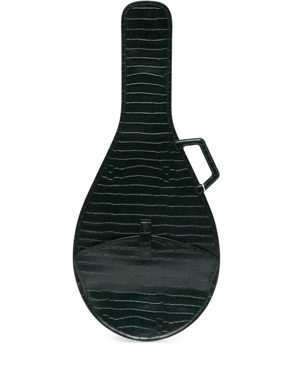 Lacoste croc-embossed racket bag | Green | Image 1