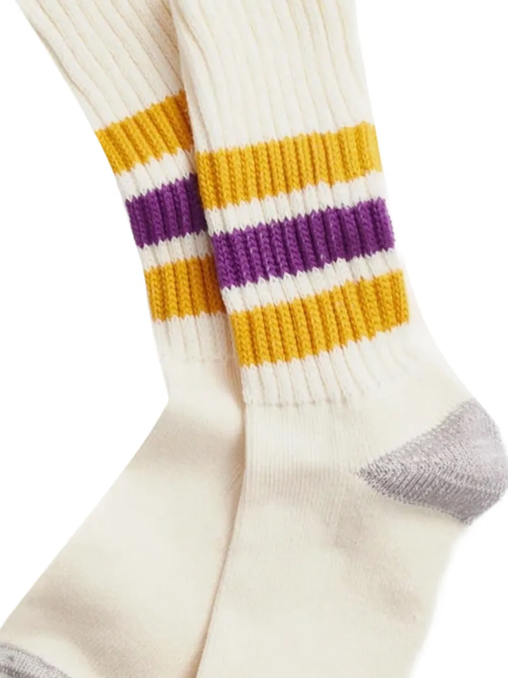 RoToTo ribbed striped socks | Men | Image 2