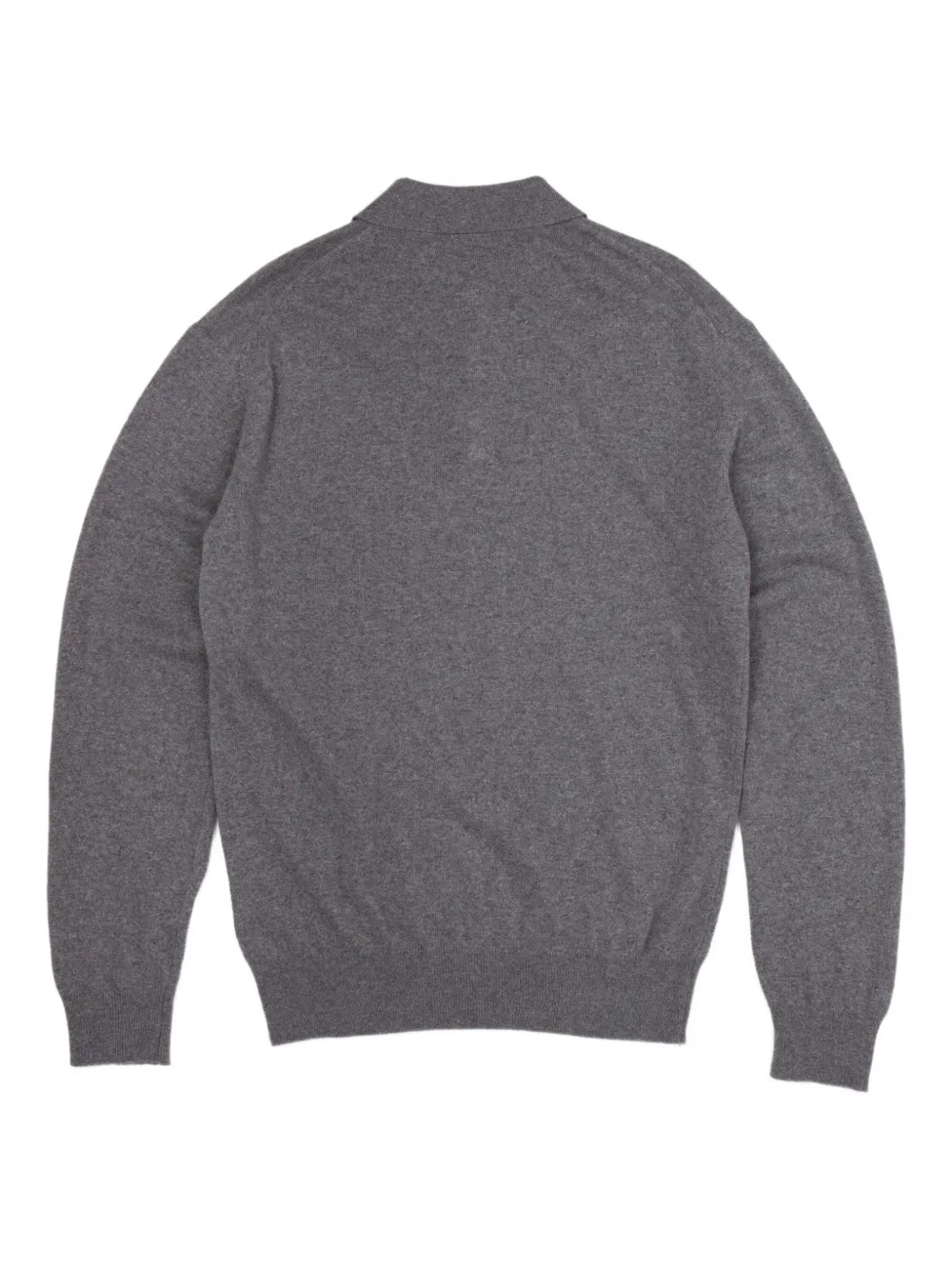 Soulland Polo Jumper In Gray