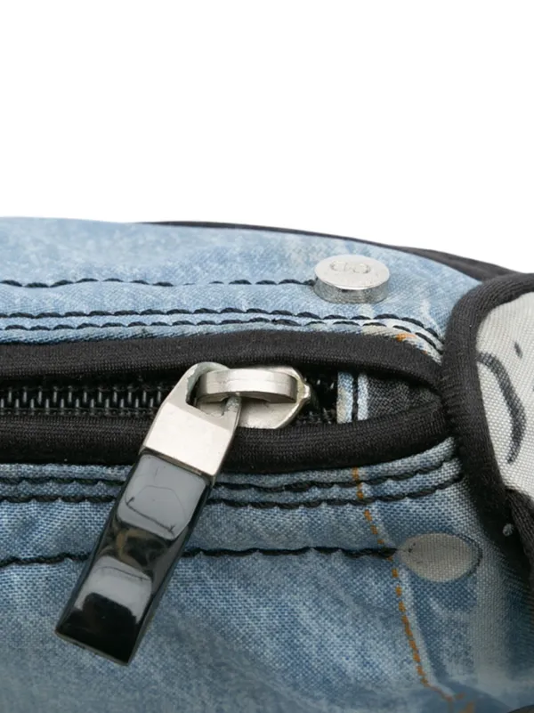 Christian Dior デニム ショルダーバッグ Christian Dior Pre-Owned 2004 デニム ショルダーバッグ | ブルー