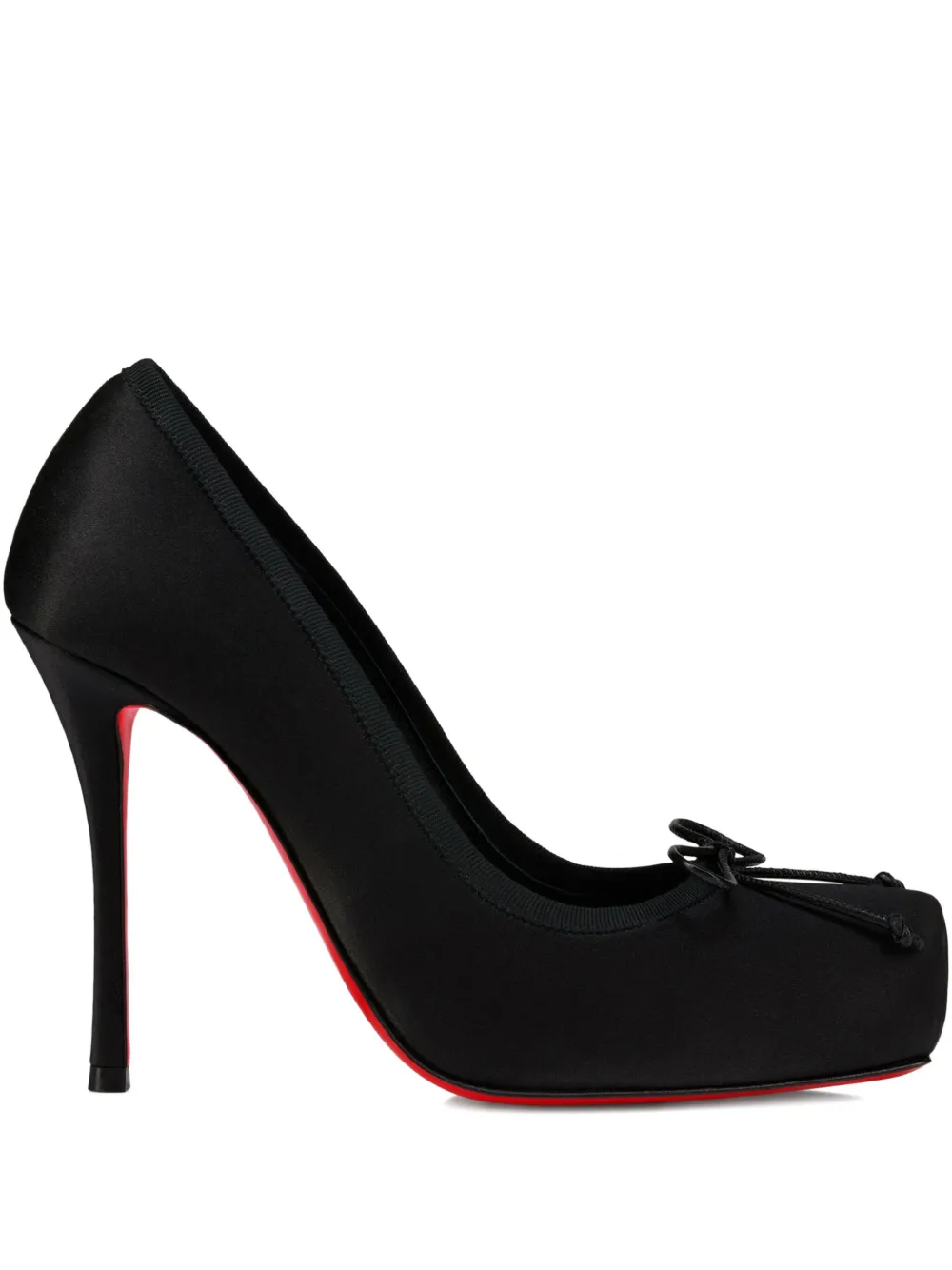 Christian Louboutin 100mm Cassia Nodo pumps | Black | Image 1