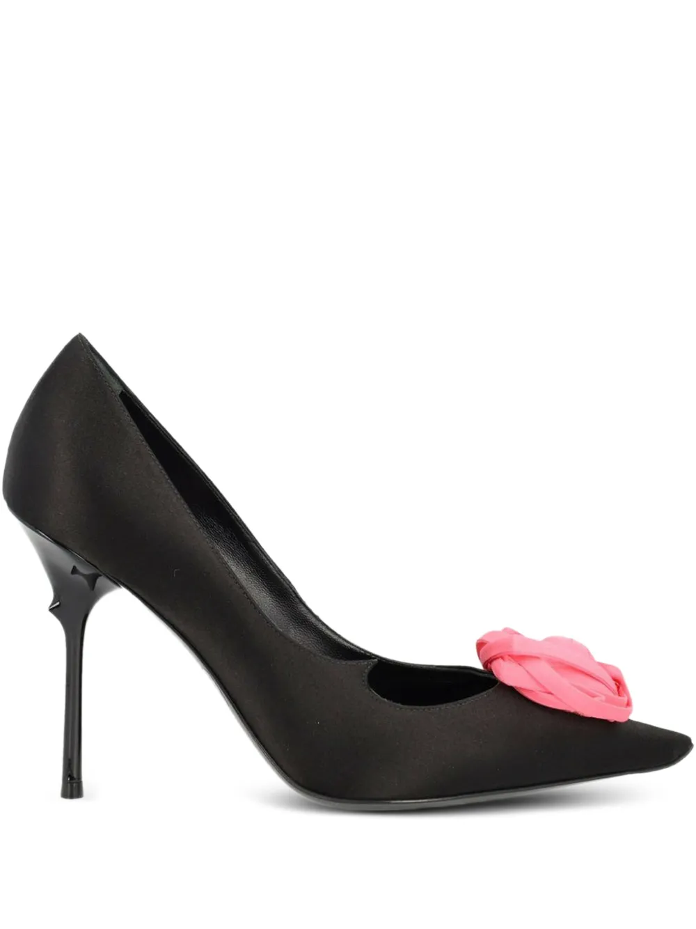 Roger Vivier zapatillas Rose Vivier con tacón de 100mm | negro | Image 1